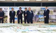 Назарбаеву показали, как будет застраиваться Астана