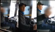 Водителя автобуса в Алматы уволили за непристойный жест