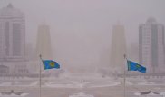 Штормовое предупреждение объявлено в Астане и Акмолинской области из-за метели