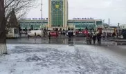 В Астане оцепили вокзал из-за пустой коробки