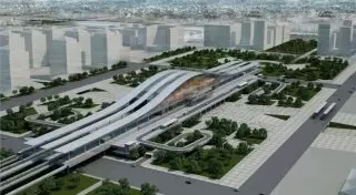 Новый железнодорожный вокзал Астаны примет гостей EXPO-2017