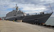 Новейший военный корабль США сломался сразу после выхода в море