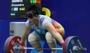 Казахстанская штангистка Аборнева завоевала "серебро" на Кубке президента РФ