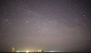 Фотографию метеорита над "Байконуром" опубликовало NASA