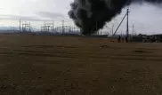Пожар на железнодорожной электроподстанции произошел в Таразе