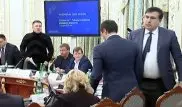 Видео публичной ссоры Саакашвили и Авакова бьет рекорды просмотров