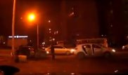 В Актау на видео засняли задержание спецназом группы грабителей банковских терминалов
