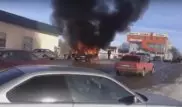 Названы предварительные причины инцидента с неуправляемым горящим авто в Есике
