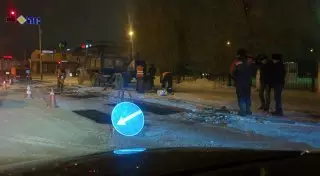 Асфальт зимой в Астане кладут намеренно