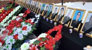 Жертв авиакатастрофы под Шымкентом вспоминают в Погранслужбе КНБ РК