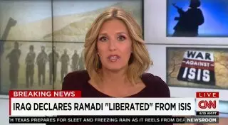 Телеведущая CNN упала в обморок в прямом эфире