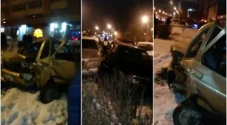 Протаранивший 5 авто водитель в Актобе был пьян - ДВД