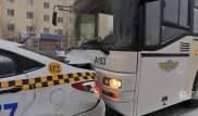 100 ДТП произошло в Астане из-за бурана