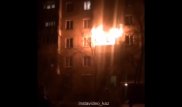 Новогодний фейерверк стал причиной пожара в Алматы