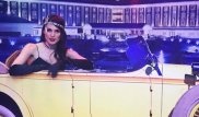 Сати Казанова встретила Новый год в Казахстане