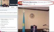 Аким Жамбылской области отчитал "пересевшего" в его кресло завхоза
