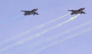 Командирские полеты совершили военные начальники Воздушных сил Казахстана