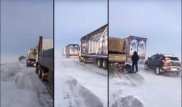 Из-за поломки КамАЗа на трассе в Костанайской области образовался затор
