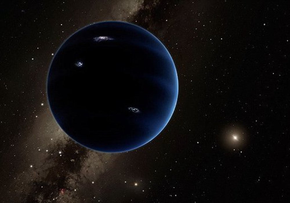 "Планета Х" делает полный оборот вокруг Солнца за 10-20 тысяч лет. © Caltech