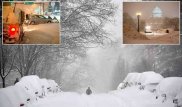 На США обрушилась самая опасная снежная буря века
