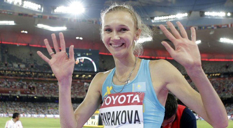 Ольга Рыпакова на чемпионате мира в Пекине в августе 2015 года. © REUTERS