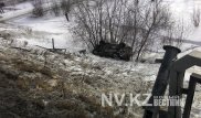 Водитель внедорожника, слетевшего с моста в Караганде, будет оштрафован