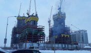 Пожар в "Абу-Даби Плаза" в Астане локализован