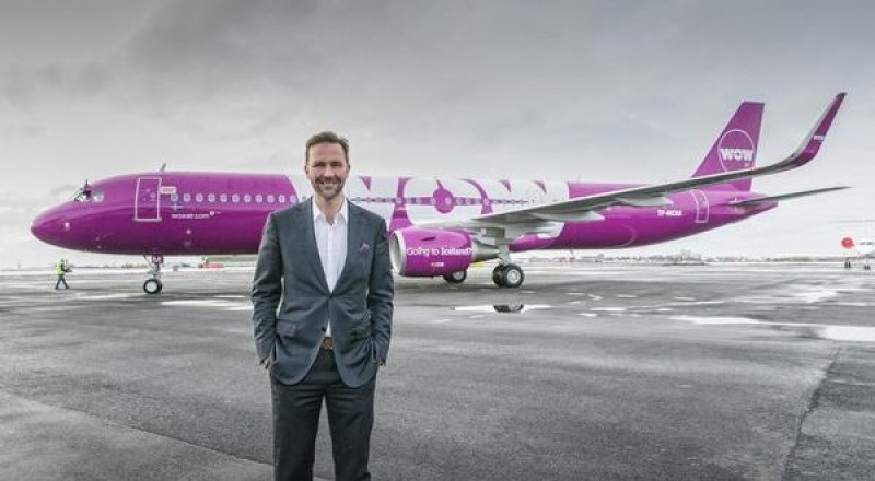 Основатель WOW air Скули Могенсен. Фото с сайта wowair.us