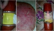 Жительница Алматы обнаружила червяка в купленной колбасе
