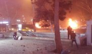 Мощный взрыв в Анкаре попал на видео