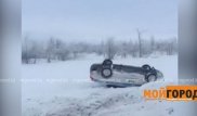 Автоледи, из-за которой перевернулась полицейская машина, наказали в ЗКО