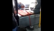Водителя маршрутки в Караганде оштрафовали из-за необычной конструкции автобуса