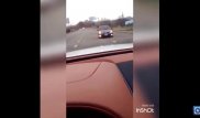 Полицейский не смог остановить "наглую" Lada Priora в Шымкенте