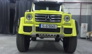 Блогер рассказал о Mercedes G500, который привезли в Казахстан для съемок Top Gear