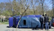 "ГАЗель" с водкой перевернулась в Шымкенте