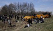 Автобус со школьниками перевернулся из-за стакана с напитком в США