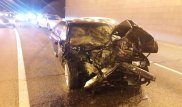 Авто несколько раз перевернулось в ДТП в Алматы