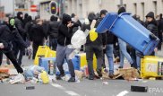 На акции памяти жертв теракта в Брюсселе националисты устроили беспорядки