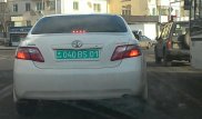 Цветные автономера со звездочкой удивили казахстанцев
