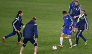 На матче Грузия - Казахстан потерялся вылетевший на трибуны мяч