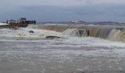 Плотину водохранилища прорвало в Карагандинской области