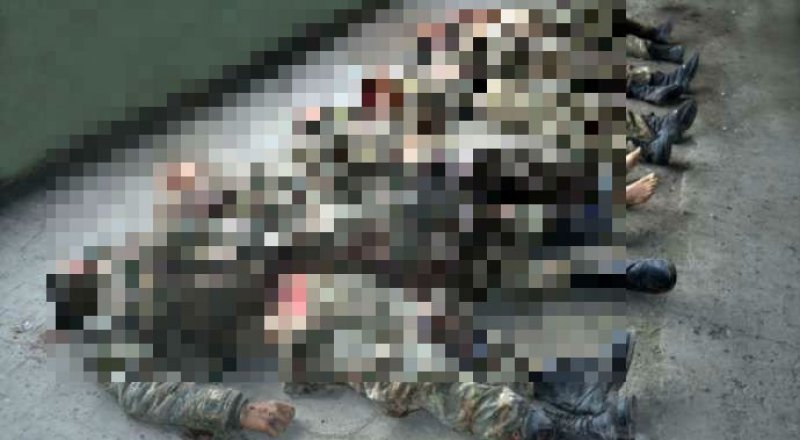 Убитые военнослужащие в зоне карабахского конфликта. © bizimyol.info