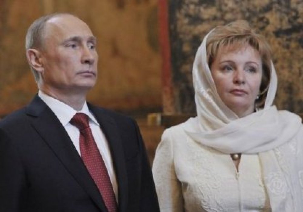 Владимир Путин и Людмила Путина. 