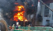 Пожар произошел на территории Жезказганской ТЭЦ