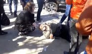 Черный джип сбил пешехода средь бела дня в Караганде