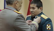 Полковника Султангабиева наградили орденом Момышулы