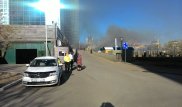 В Астане на набережной горел ресторан