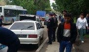 В Алматы произошло ДТП с участием авто с полицейскими