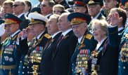 Нурсултан Назарбаев принял участие в военном параде в Москве