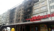 В Алматы горел супермаркет "Юбилейный"